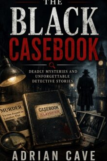 Dark detective and paranormal books collection following Detective Inspector Mara Voss through twenty interconnected cases involving locked rooms, secret basements, cold cases, mysterious disappearances, night trains, poisoned gardens, hidden networks, and houses that seem to watch their occupants. The Black Casebook blends atmospheric crime fiction, psychological mystery, conspiracy, and subtle paranormal unease.