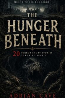Paranormal horror books collection featuring twenty chilling stories of ancient evils, underground creatures, haunted mines, sealed tunnels, forgotten graves, and supernatural forces awakened beneath the earth. The Hunger Beneath follows miners, geologists, engineers, rangers, and ordinary people who disturb paranormal entities and terrifying secrets that generations fought to keep buried.